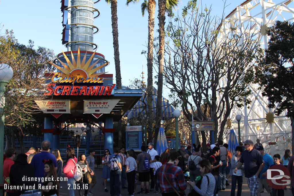 Screamin was down again this week as I walked by.