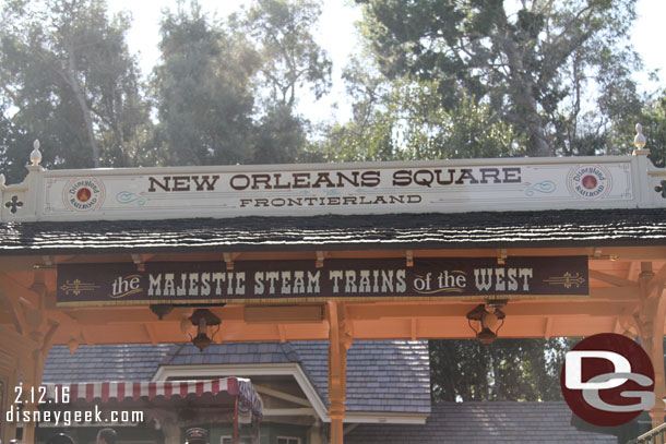 A quick check of the New Orleans Train Station