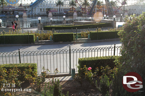 Wonder if/when something will be done with the remainder of the trellis posts in  Paradise Park.