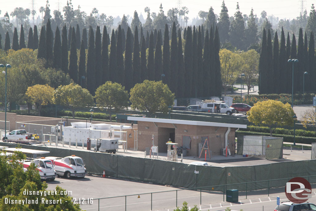 The service area in the Pinocchio lot.