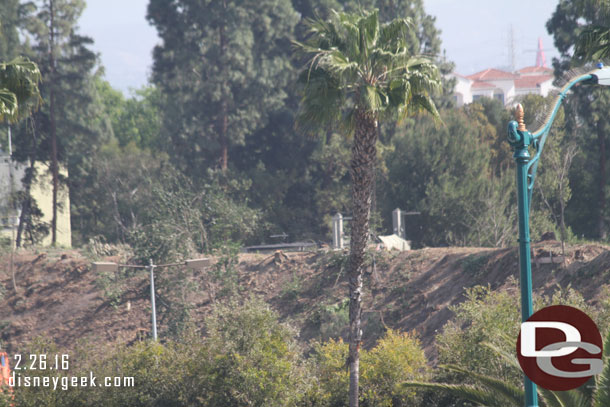 Interesting with the tall trees gone you can see the buildings on the other side of the park and beyond.