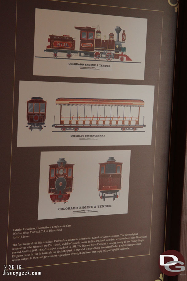 A Tokyo Disneyland train.