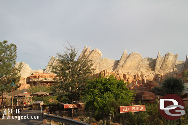 Then headed for Cars Land to eat.