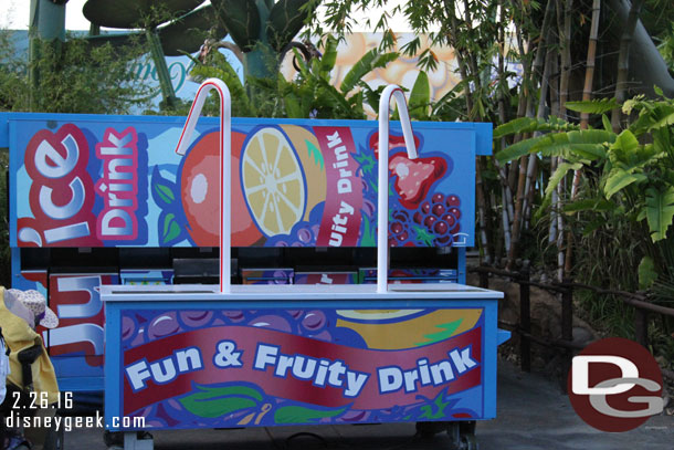 The vending stand is back in bugs land.