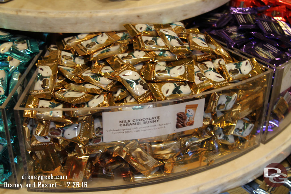 Stopped by Ghirardelli for some chocolate.  They have plenty of Easter offerings for purchase.