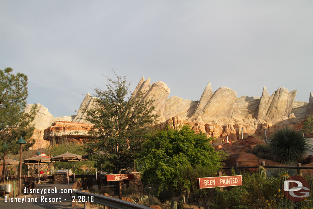 Then headed for Cars Land to eat.