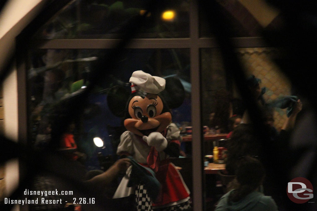 Spotted the characters parading around Goofys Kitchen