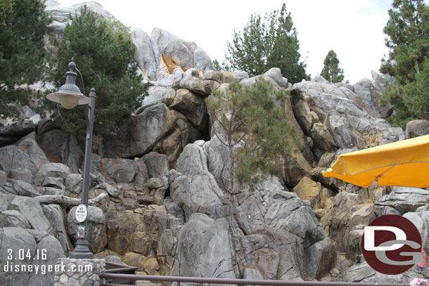 Grizzly River Run is still closed for renovation, so no water on this side of the mountain either.