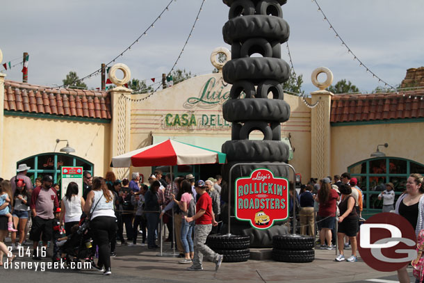 Luigis was conducting an Annual Passholder preview today.  It officially opens on Monday.