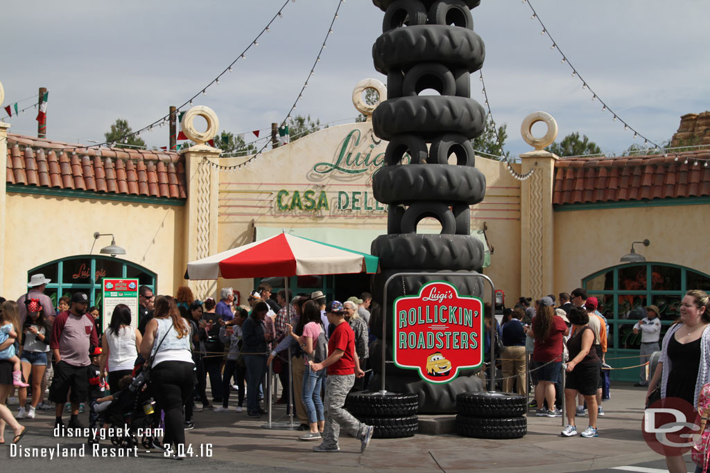 Luigis was conducting an Annual Passholder preview today.  It officially opens on Monday.