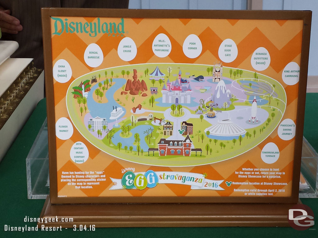 The Disneyland map.