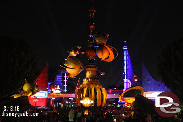 Tomorrowland this evening.
