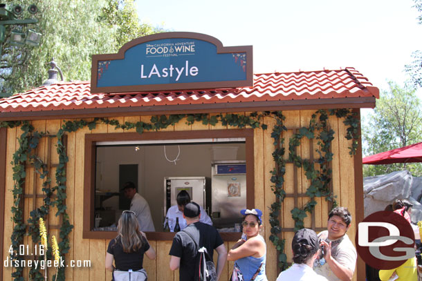 Each Marketplace is a self contained structure featuring the equipment needed to serve.  Here is the LAstyle Marketplace.  (Menu pictures and a couple food pictures are scattered throughout the update).