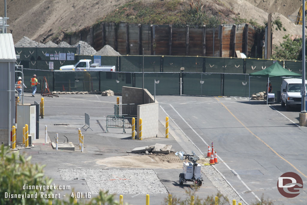 Some demo work has begun as they work to remove these facilities.