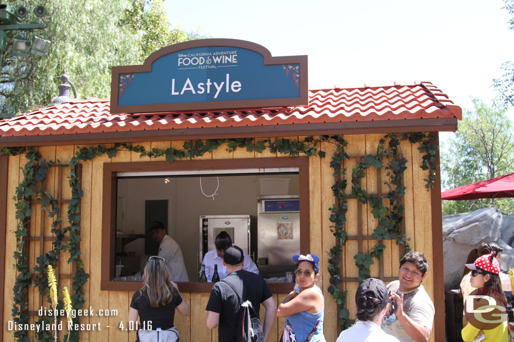 Each Marketplace is a self contained structure featuring the equipment needed to serve.  Here is the LAstyle Marketplace.  (Menu pictures and a couple food pictures are scattered throughout the update).