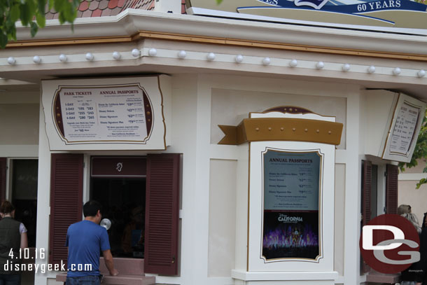 No visible progress on the rest of the LCD screens for the ticket booths.  The project has stalled.