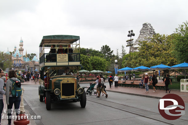 And two buses.  I saw at least one or two cars too.