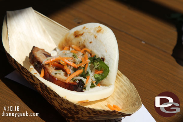 Pork Belly Bao Taco from the LAstyle Marketplace - $6.50