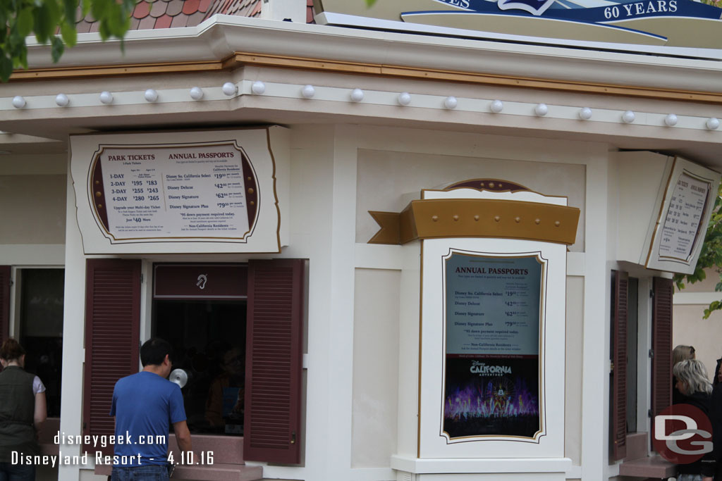 No visible progress on the rest of the LCD screens for the ticket booths.  The project has stalled.