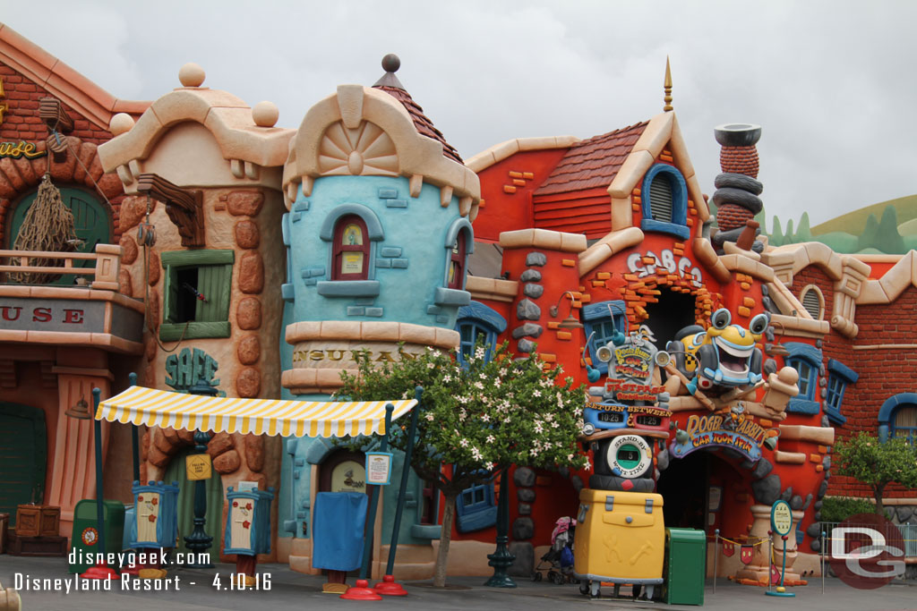 Walking through Toontown