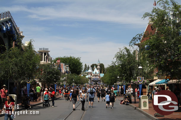 Main Street USA a 1:20pm