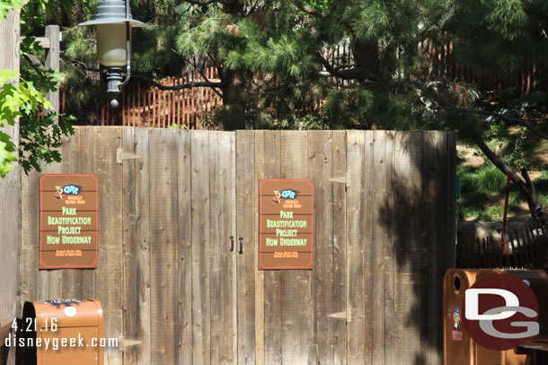 Grizzly River Run is closed for renovation again too.