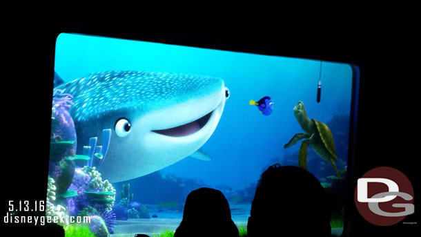 Destiny from Finding Dory joins Dory and Crush