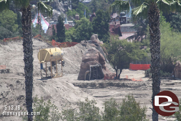 The archway is left but nothing else in the old Big Thunder Ranch area