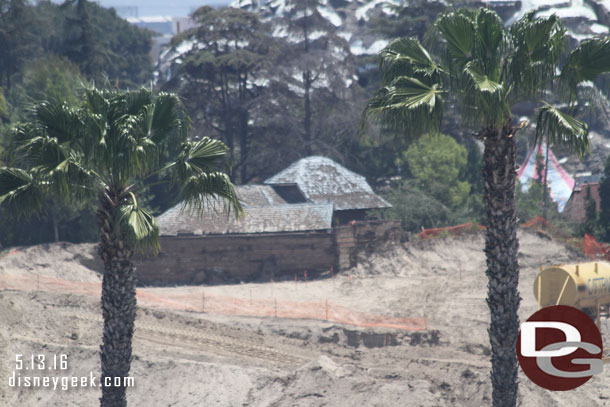 The old skyway building is now clearly visible. Unfortuantely Disney filed a permit last week to remove it.  So soon it should disappear too.