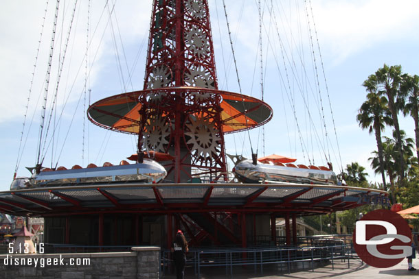 The Zephyr was closed due to wind