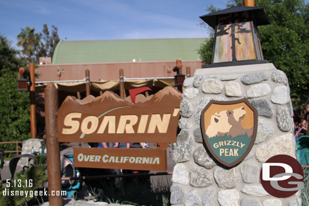 5 weeks until the new Soarin film premieres.