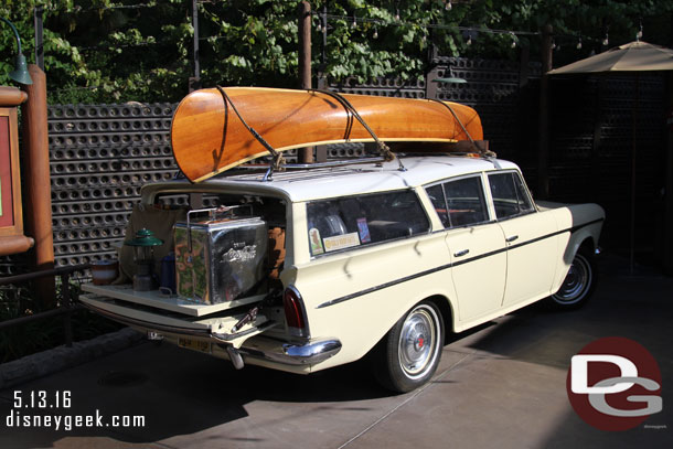 The Rambler had the tailgate open today.