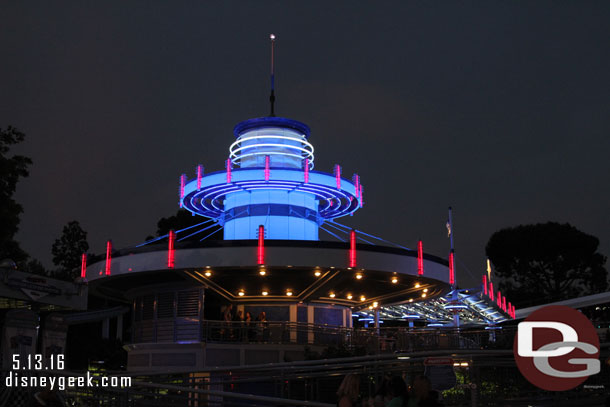 A look at the Autopia afterdark.