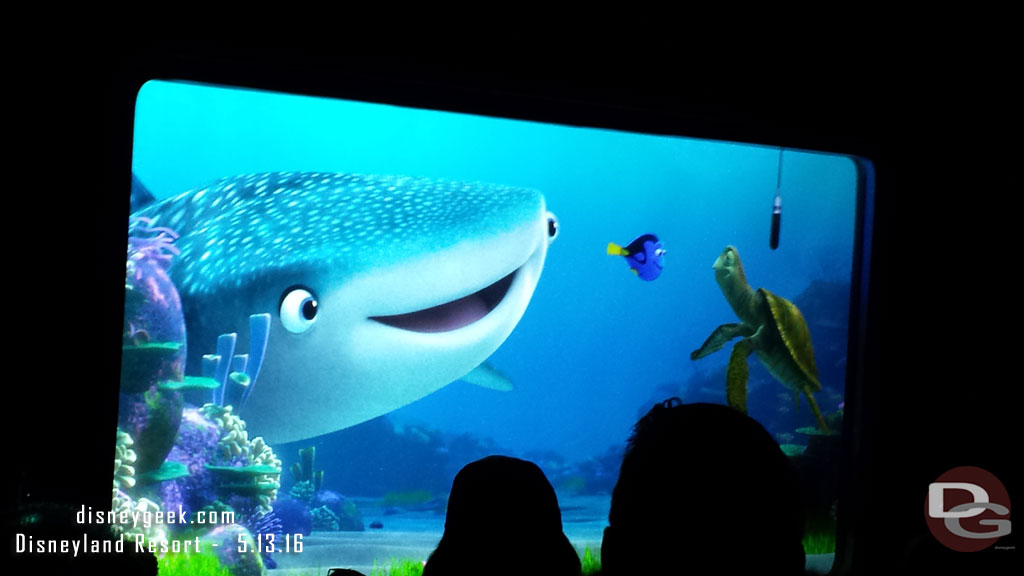 Destiny from Finding Dory joins Dory and Crush