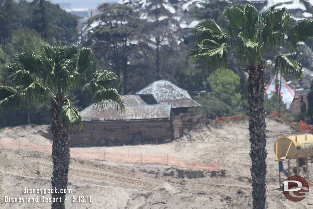 The old skyway building is now clearly visible. Unfortuantely Disney filed a permit last week to remove it.  So soon it should disappear too.