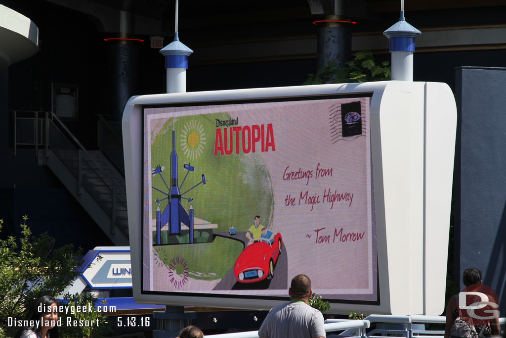 It also shows classic Disneyland TV clips and some retro ads