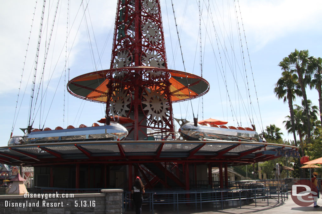 The Zephyr was closed due to wind