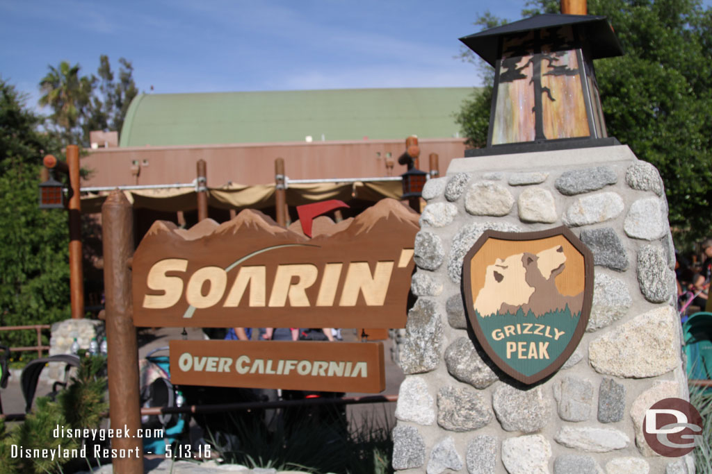 5 weeks until the new Soarin film premieres.