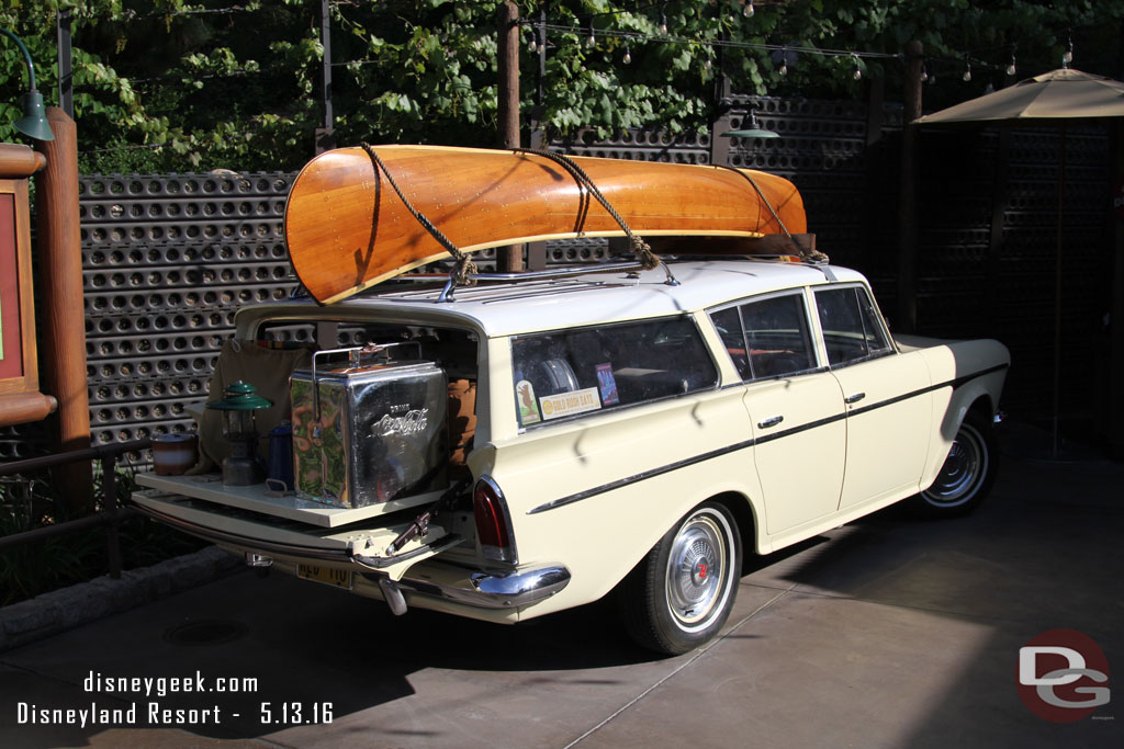 The Rambler had the tailgate open today.