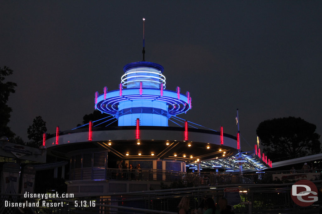 A look at the Autopia afterdark.