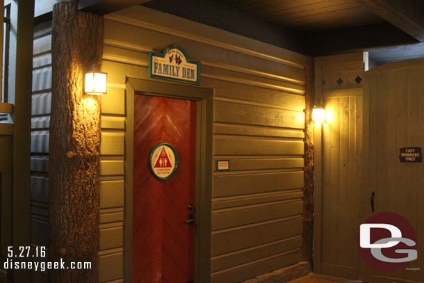 Random picture.. the companion restroom by the Hungry Bear.