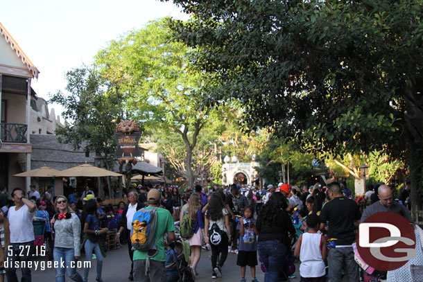 Entering Adventureland