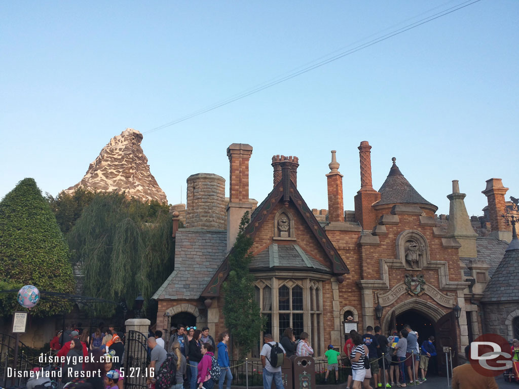 Toad Hall and Matterhorn as the sun is setting