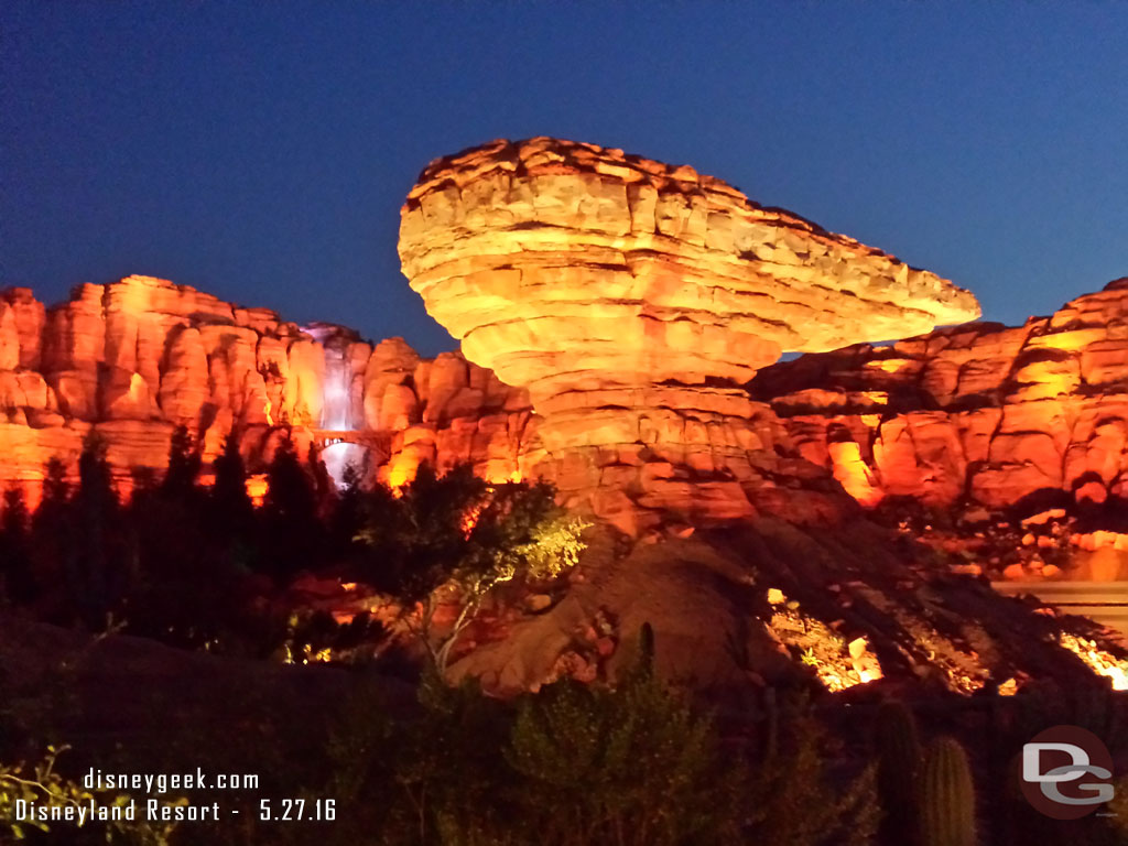 Ornament Valley this evening