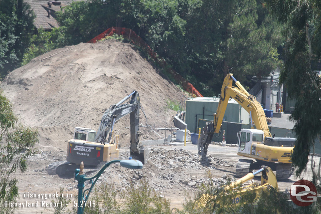 Looks like they are nearing the end of the concrete removal.