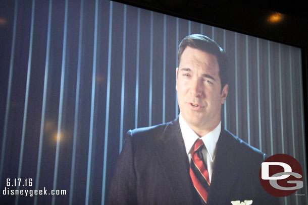 The safety video is the same, just no over California in it.  I was seated and ready for my flight at 3:38pm