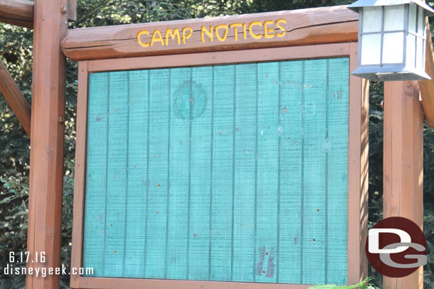 No camp activities yet.