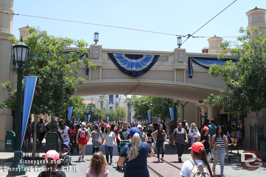 First stop Disney California Adventure