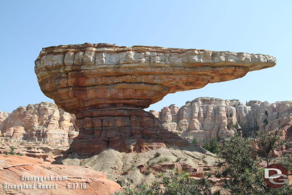 Ornament Valley this afternoon.  Racers were back in action.