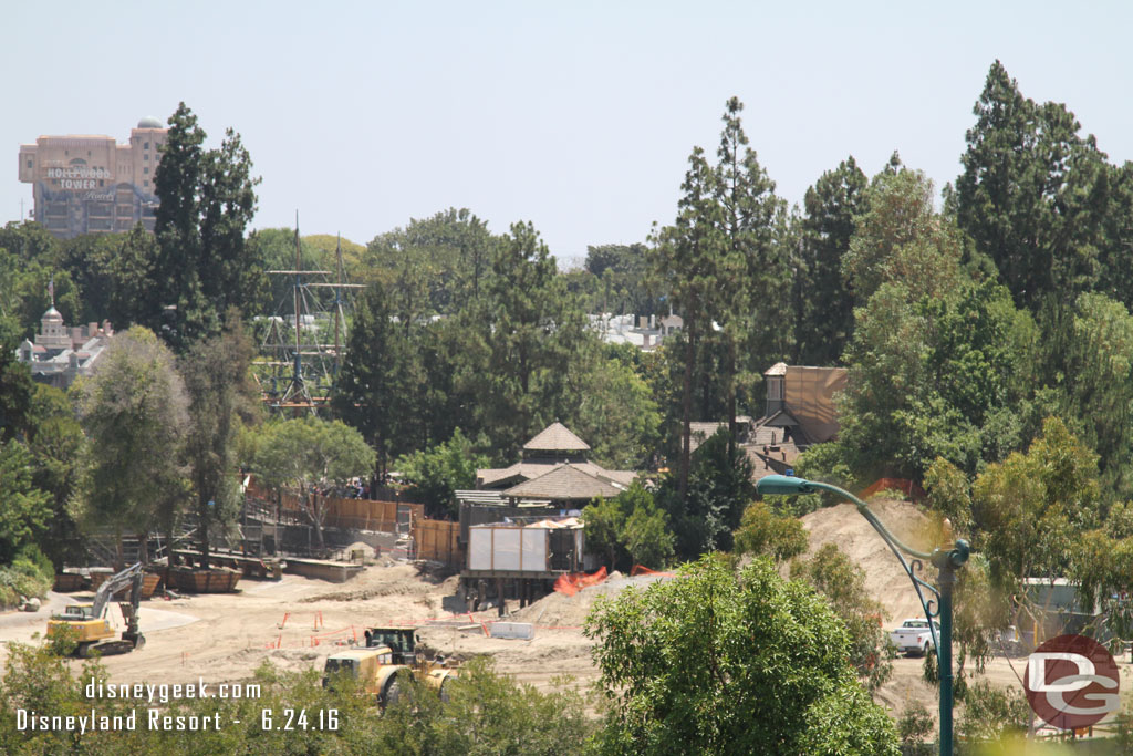 The Hungry Bear and Critter Country beyond it.